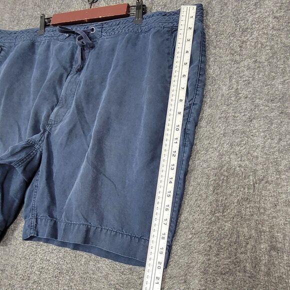 Polo Ralph Lauren Shorts Mens 3XB Big Blue 100% Linen Classic Fit Drawstring - Picture 6 of 11